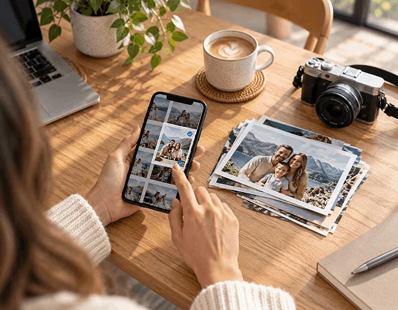 Fotografie pripravené na nahratie